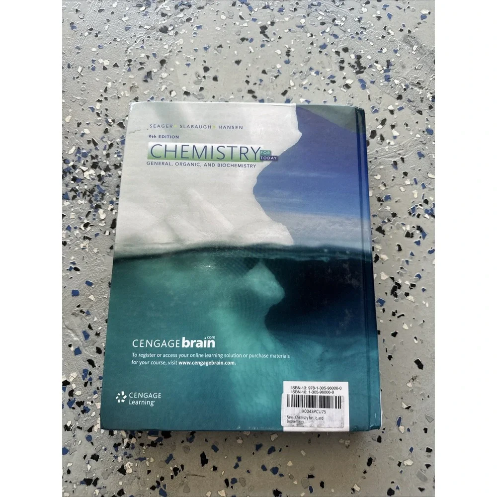 Chemistry for Today: General, Organic, and Biochemistry‎ 9th Edition Textbook